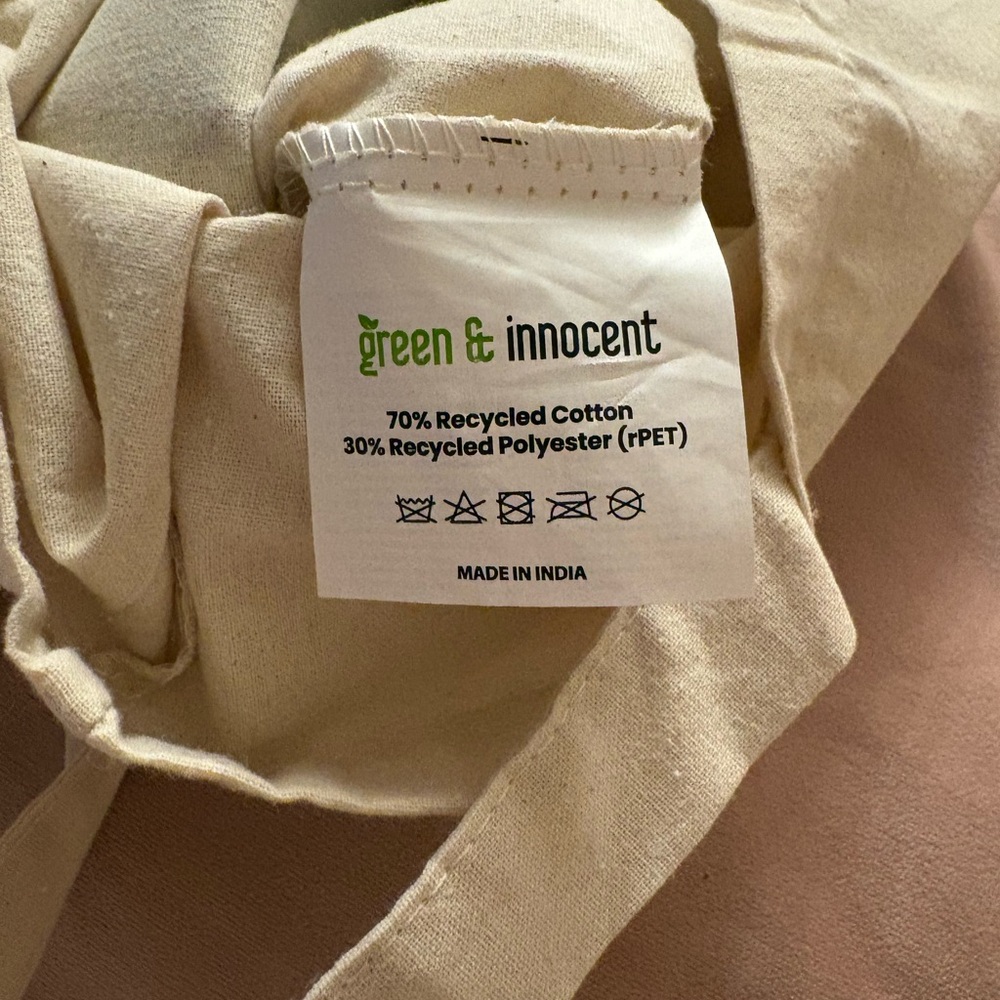 Green & Innocent tote - Picture 3 of 3